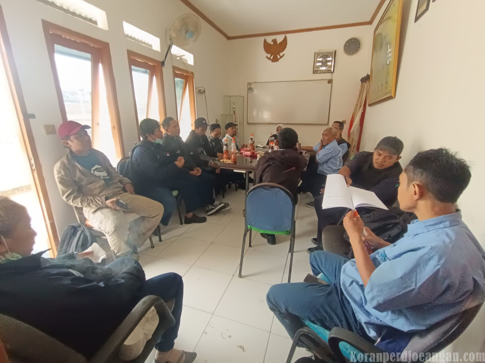 Ngopi Lepas Kerja, PUK SPLP FSPMI PT Marsol Abadi Indonesia Bahas Program Kerja Hingga Kesejahteraan