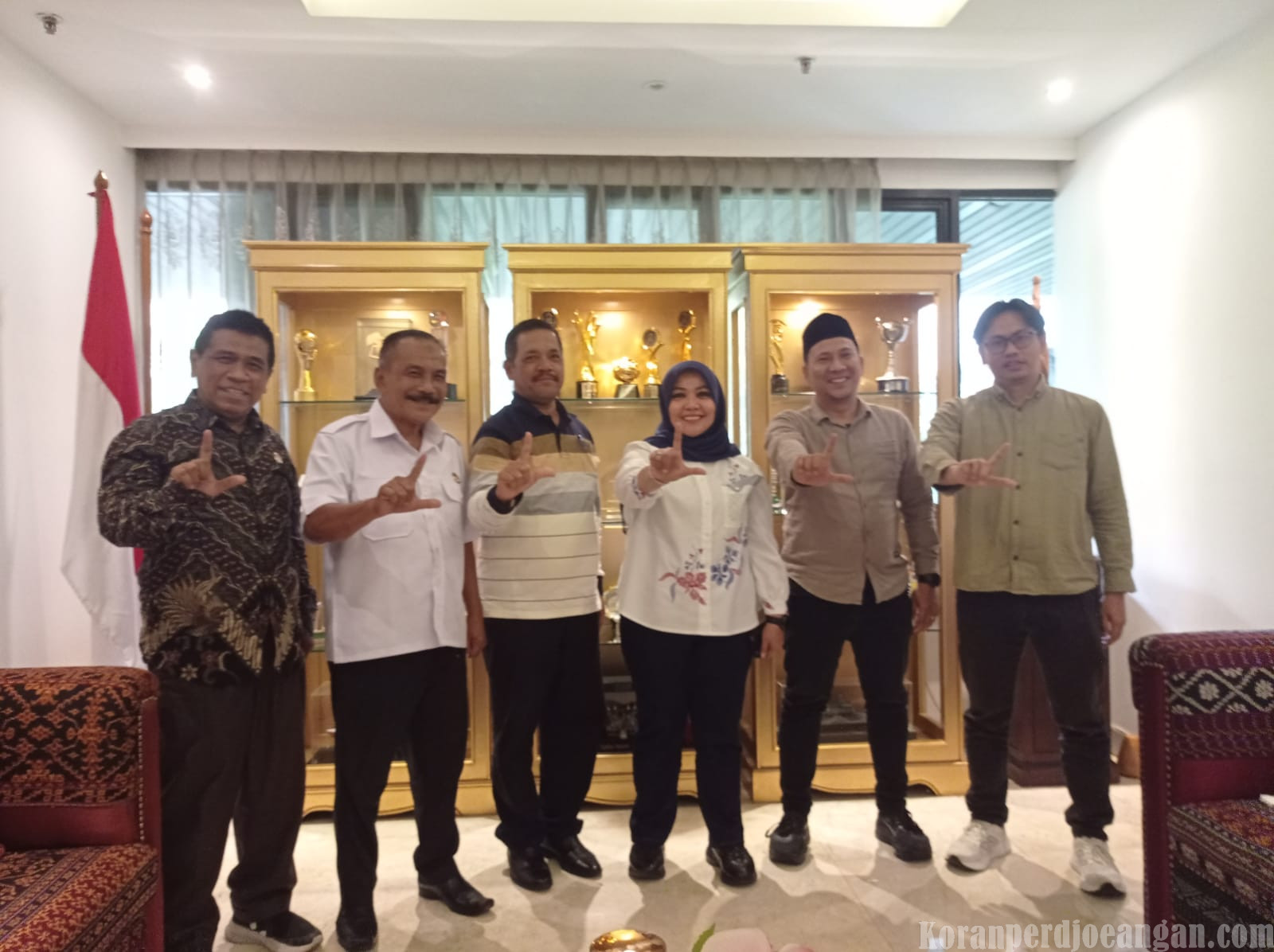 FMKBB Langkat Kunjungi Kementerian Sosial RI untuk Koordinasi  Percepatan Realisasi Bantuan Korban Banjir