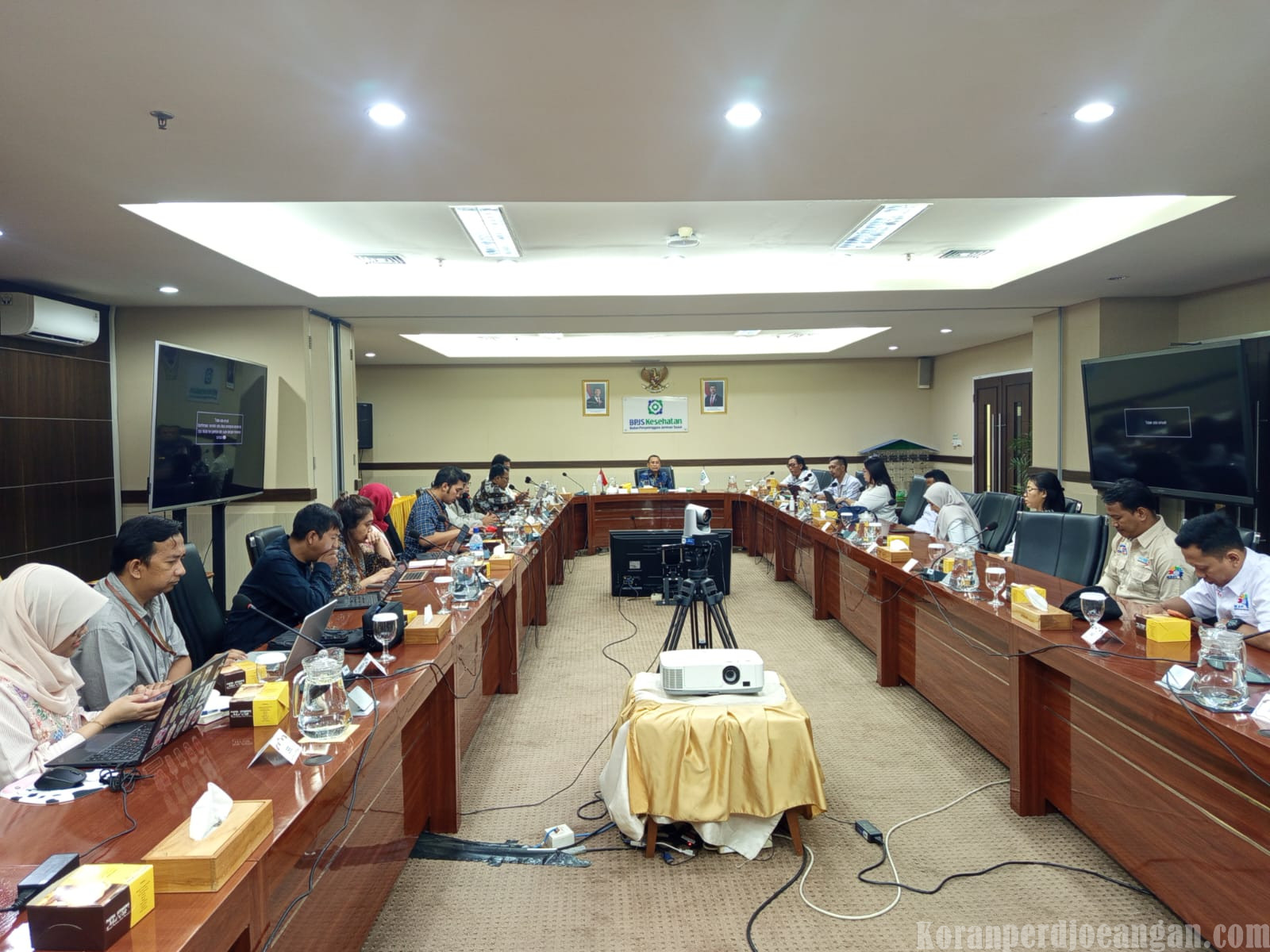 Audiensi DPN Jamkeswatch KSPI dengan Direksi BPJS Kesehatan (Pusat) Berlangsung Damai Dan Terarah