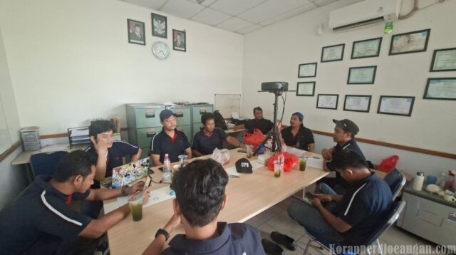 Langkah Awal Kepengurusan Baru, PUK SPAMK FSPMI PT TVS MCI Gelar Ratin Perdana di Rumah Juang