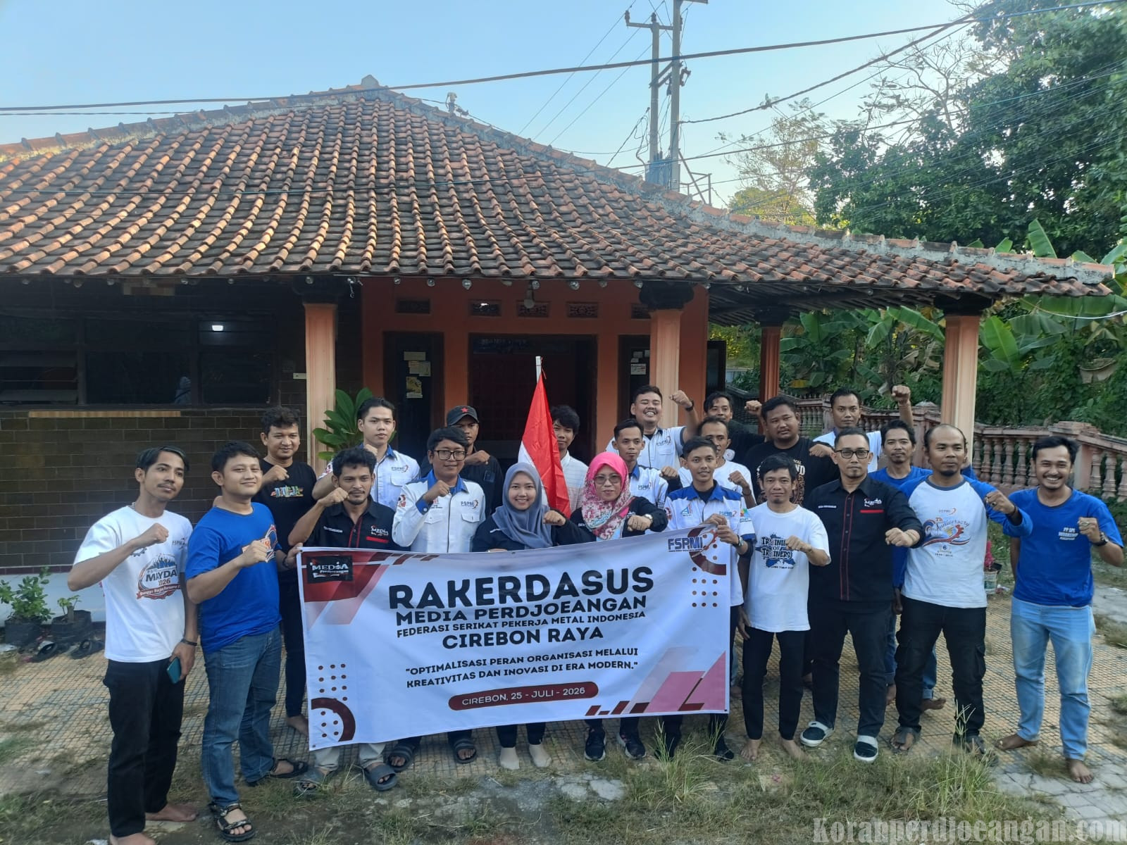 Rakerdasus Tetapkan Susunan Pengurus Baru Media Perdjoeangan Cirebon Raya Periode 2026-2031