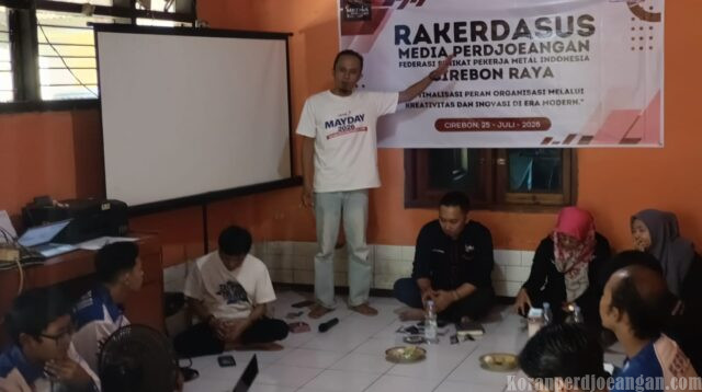 Pasca Kongres VII FSPMI, Media Perdjoeangan Cirebon Raya Gelar Rakerdasus