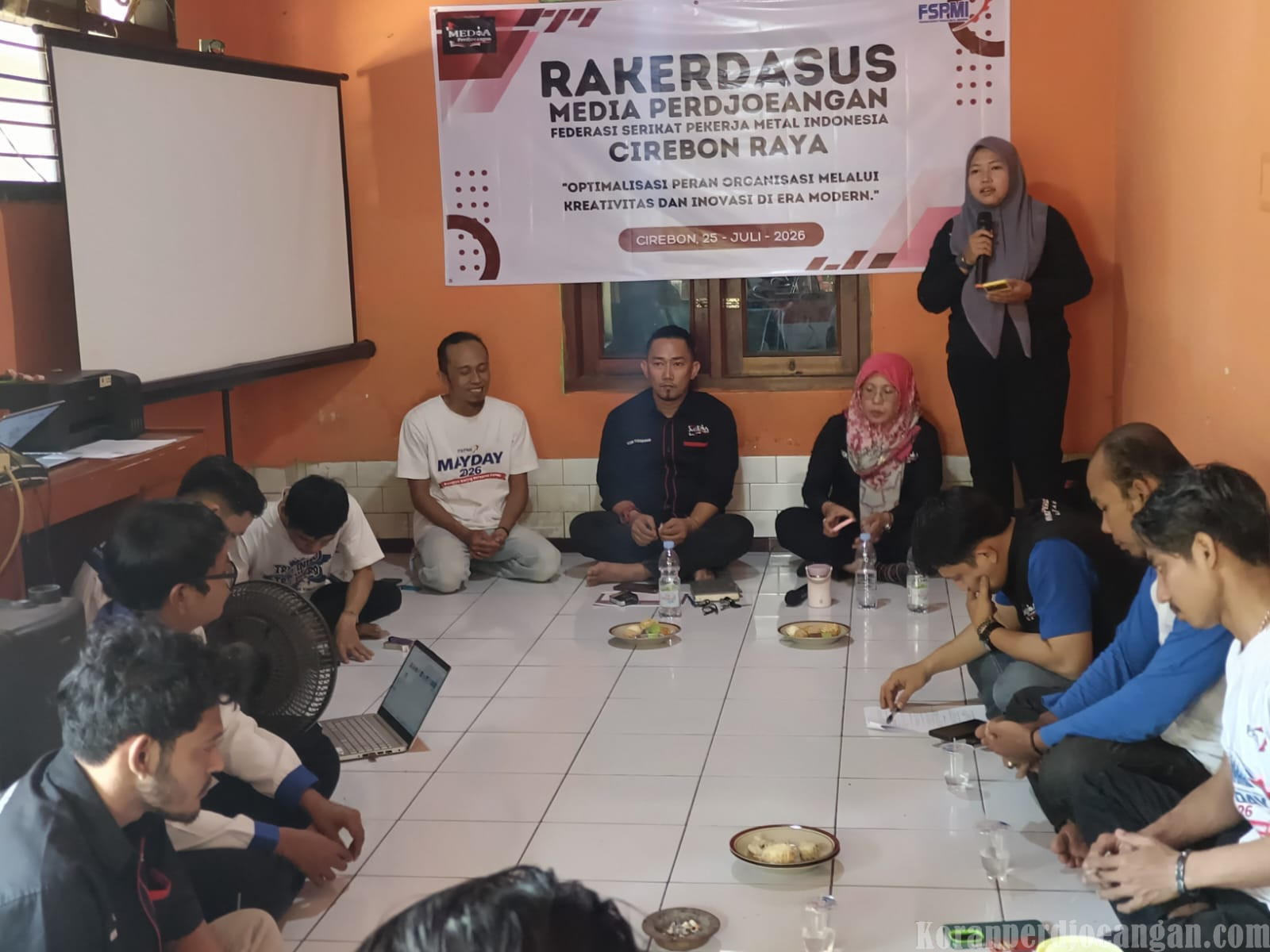 Ungkapan Akhir Intan, Pengurus Media Perdjoeangan Cirebon Raya
