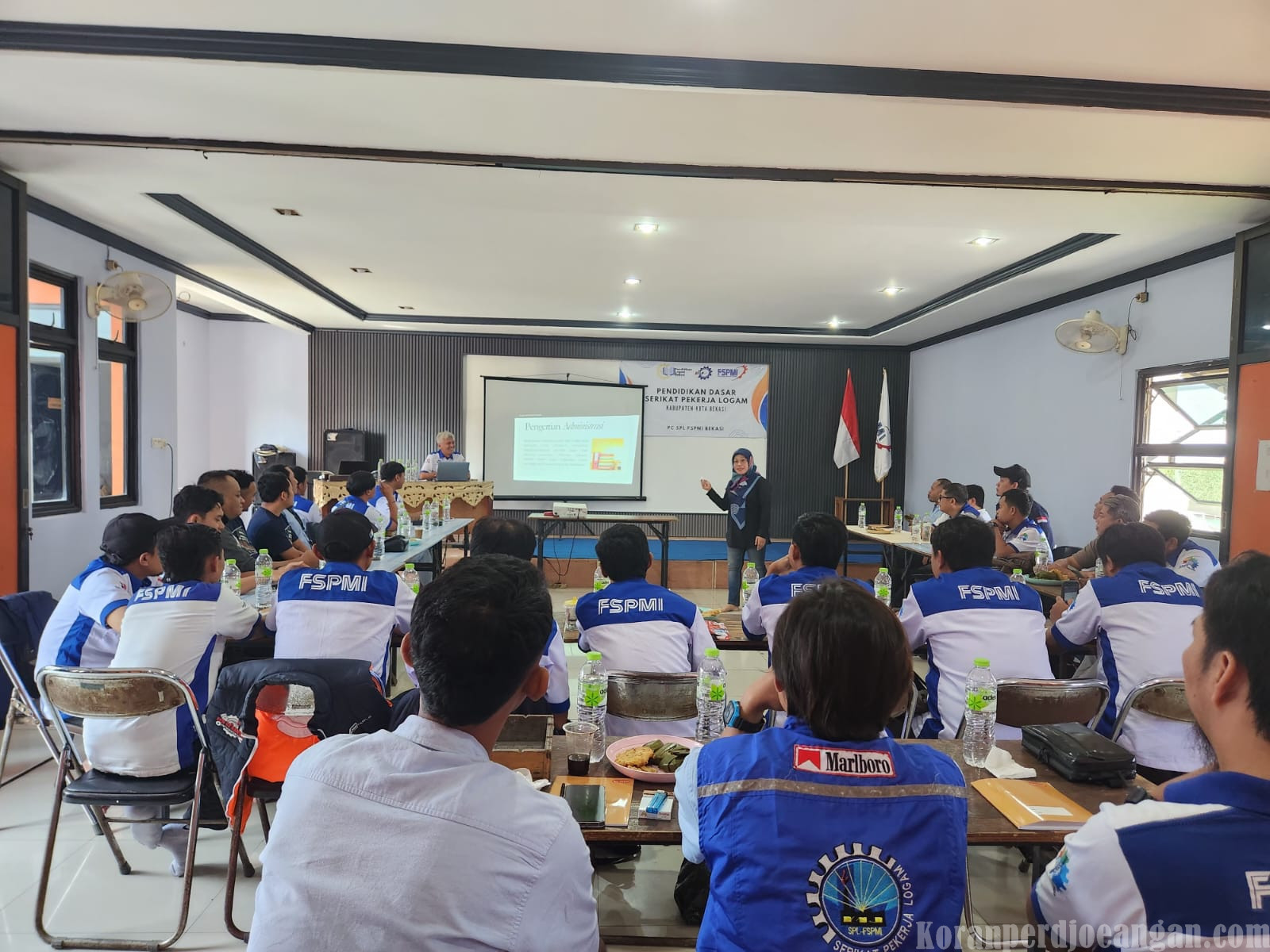 Cetak Kader Buruh yang Paham Hak dan Perjuangan Serikat, PC SPLP FSPMI Bekasi Gelar Pendidikan Dasar