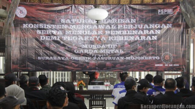 Musda III Garda Metal FSPMI Bahas Regenerasi Kepemimpinan dan Program Kerja Lima Tahun ke Depan
