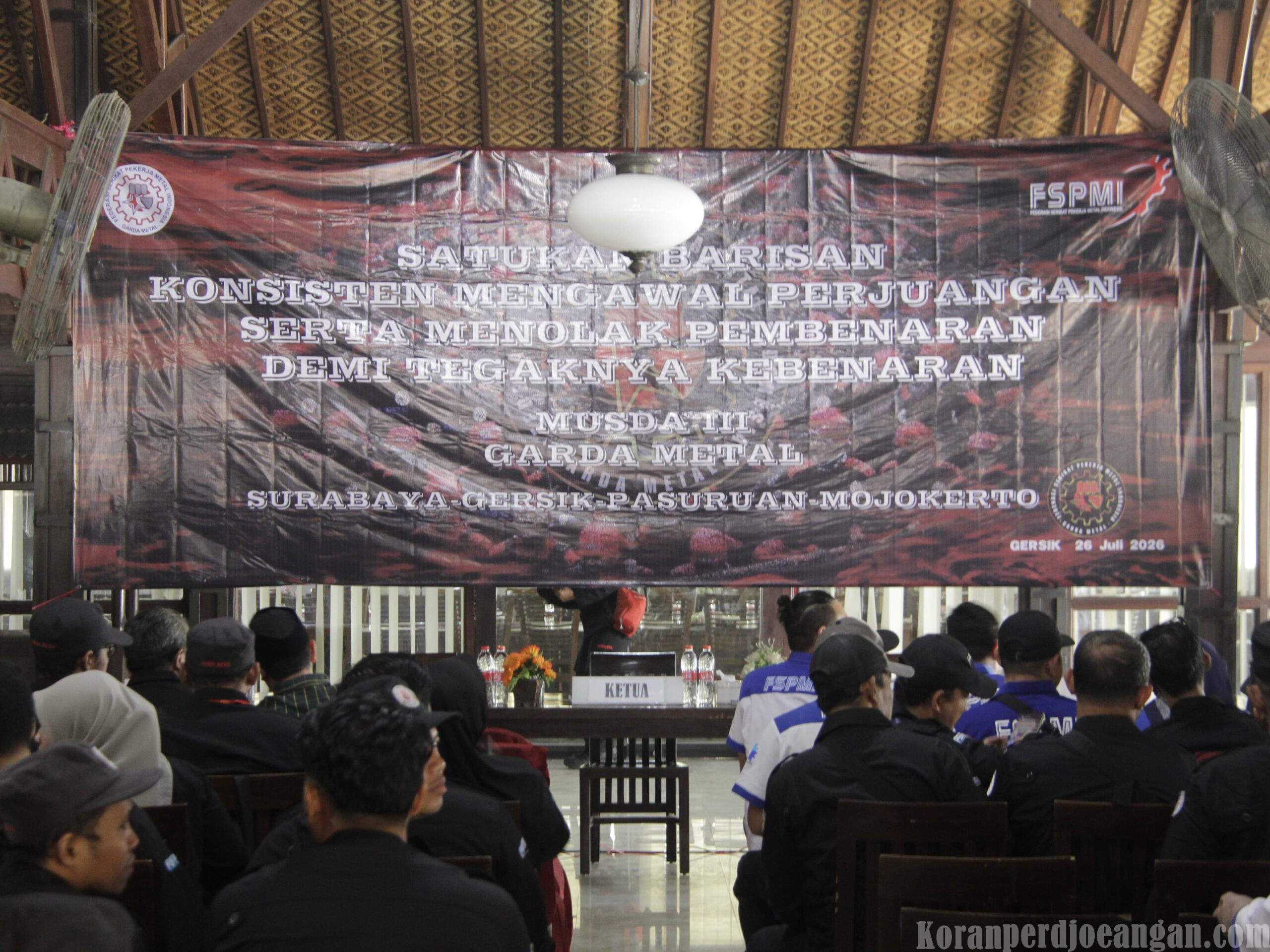 Musda III Garda Metal FSPMI Bahas Regenerasi Kepemimpinan dan Program Kerja Lima Tahun ke Depan