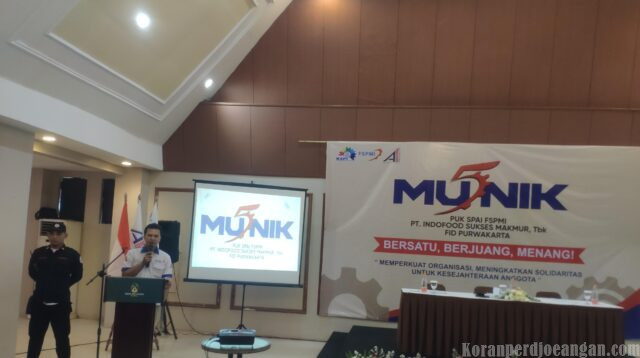 Gelar MUSNIK V di Grand Situ Hotel, Serikat Pekerja Indofood FID Purwakarta Dorong Penguatan Kaderisasi dan Pendidikan Organisasi