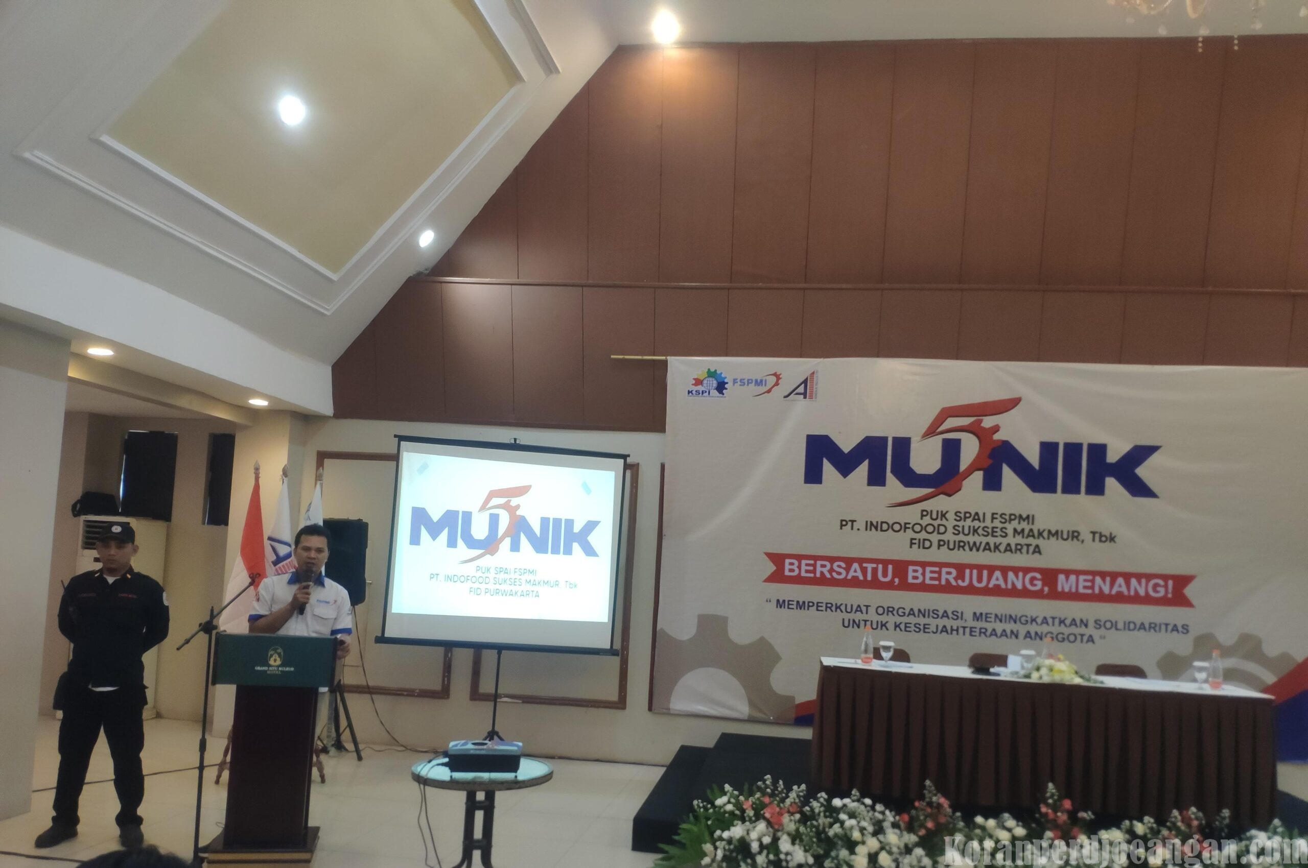 Gelar MUSNIK V di Grand Situ Hotel, Serikat Pekerja Indofood FID Purwakarta Dorong Penguatan Kaderisasi dan Pendidikan Organisasi