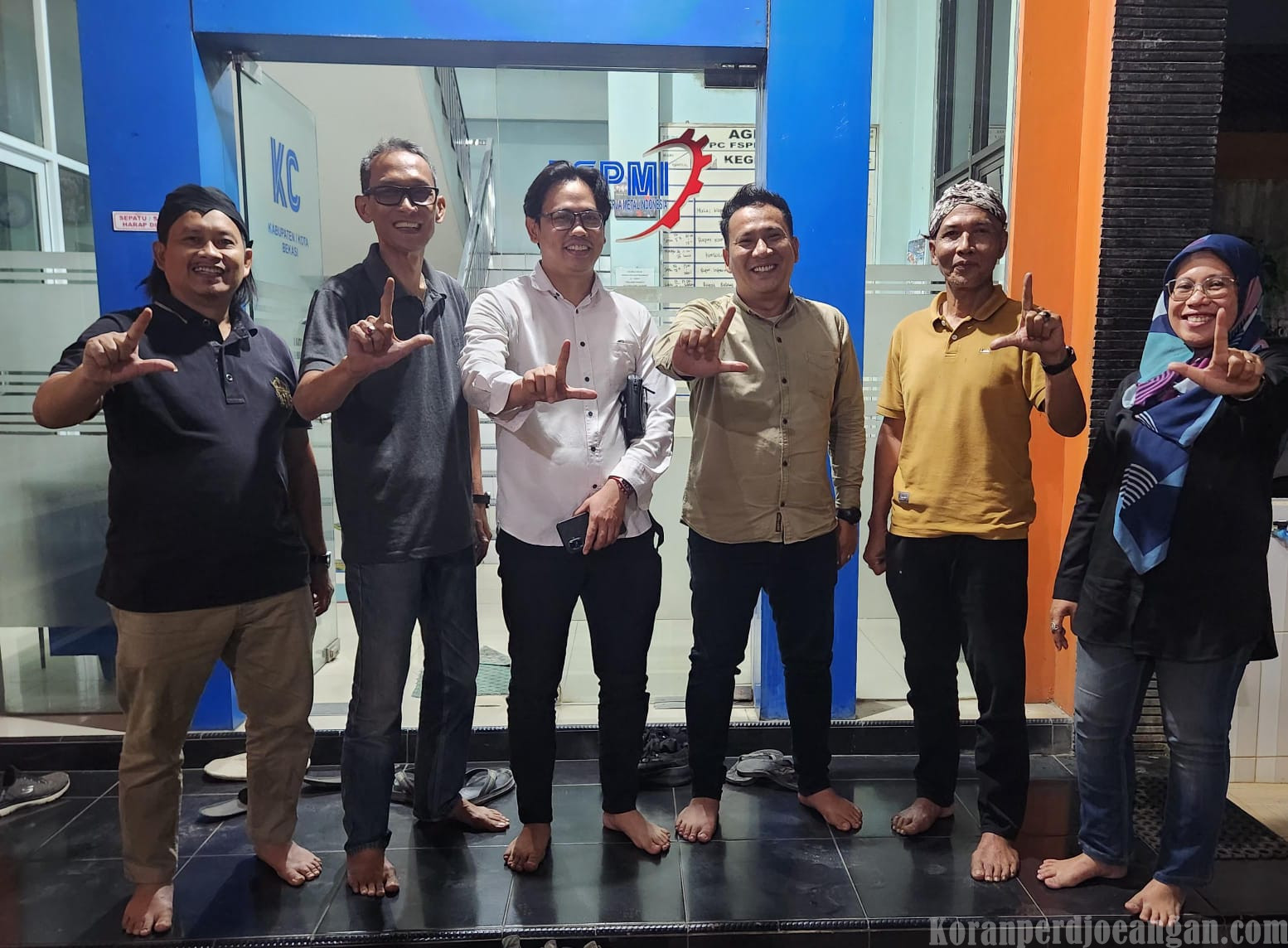 Perkuat Gerakan Lintas Daerah, Ketua KC FSPMI Langkat Kunjungi Kantor Sekretariat Bekasi