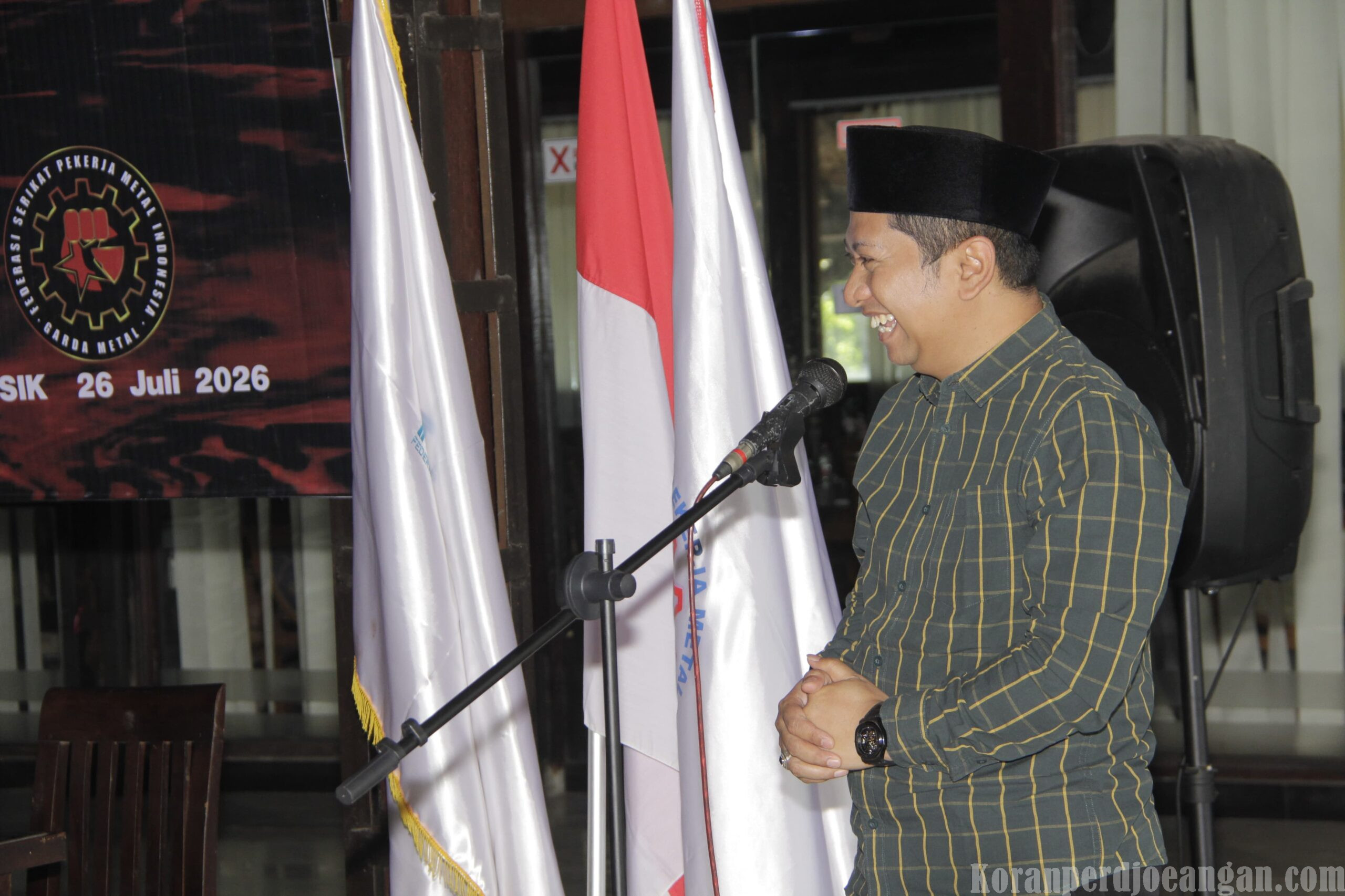 Anggota DPRD Gresik Tegaskan Komitmen Perjuangkan Aspirasi Buruh Bersama FSPMI