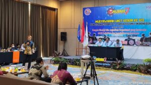 Ketua PUK SPAMK FSPMI PT Yamatogomu Indonesia Periode 2023–2026 Sampaikan Laporan Pertanggungjawaban pada MUSNIK VII