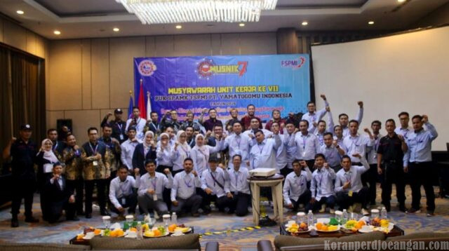 MUSNIK VII PUK SPAMK FSPMI PT Yamatogomu Indonesia Digelar di Hotel Harper Purwakarta, Teguhkan Harmonisasi Organisasi