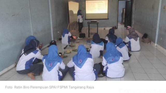 Biro Perempuan PC SPAI FSPMI Tangerang Gelar Ratin, Perkuat Kesetaraan Gender dalam Berorganisasi
