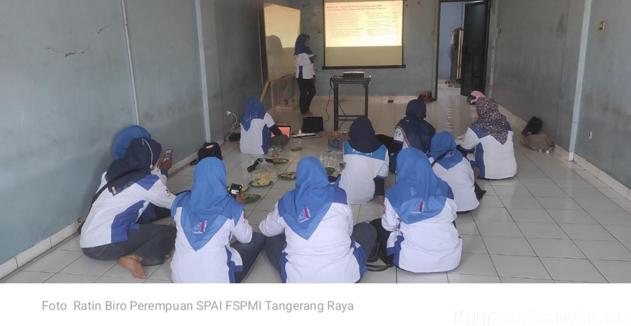 Biro Perempuan PC SPAI FSPMI Tangerang Gelar Ratin, Perkuat Kesetaraan Gender dalam Berorganisasi