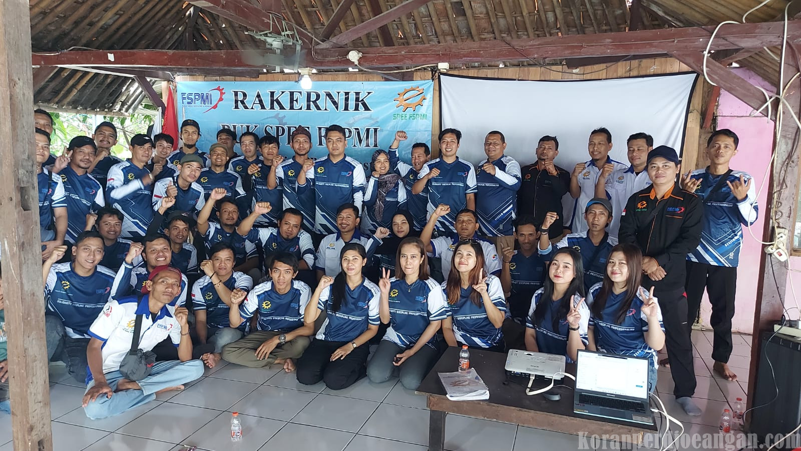 Persiapan Musnik, PUK SPEE FSPMI PT. Indonesia TRC Industry Gelar Rakernik