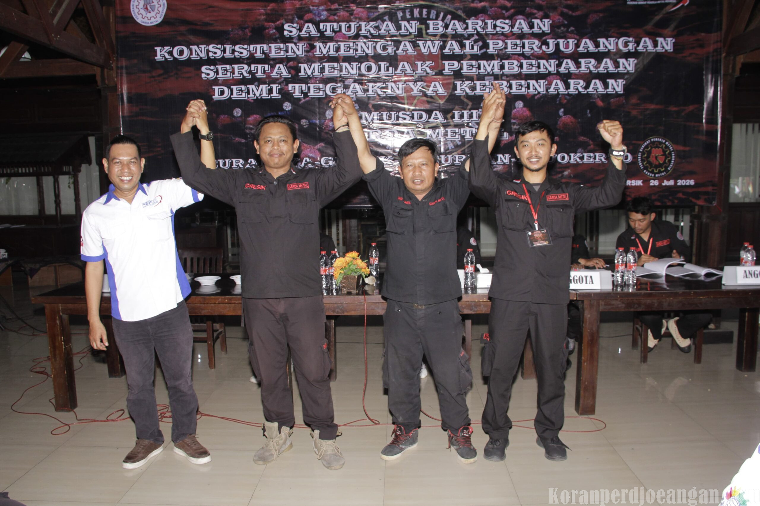 Inilah Kepengurusan Baru Periode 2026-2031 Garda Metal FSPMI Gresik Hasil Musda III