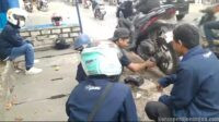 Konvoi Penuh Perjuangan, Motor Mogok di Tengah Jalan Tak Surutkan Semangat Buruh
