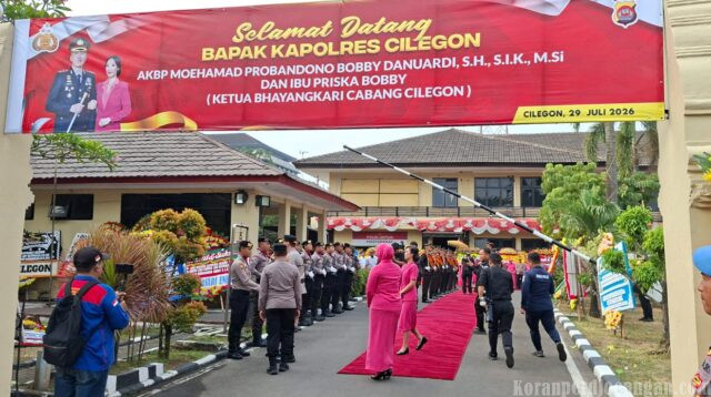 Sinergitas Buruh dan Kepolisian, FSPMI Menyambut Kapolres Kota Cilegon Yang Baru