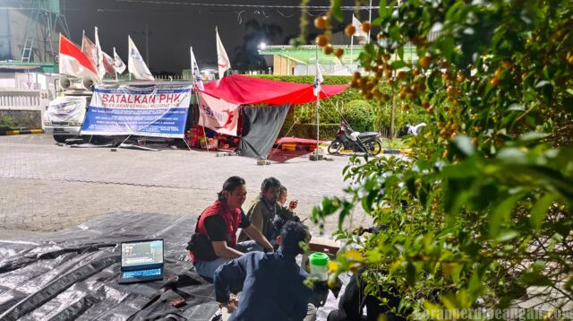 Union Busting, Kabar Angin Dari Tenda Mogok Kerja FSPMI PT Sari Murni Jaya