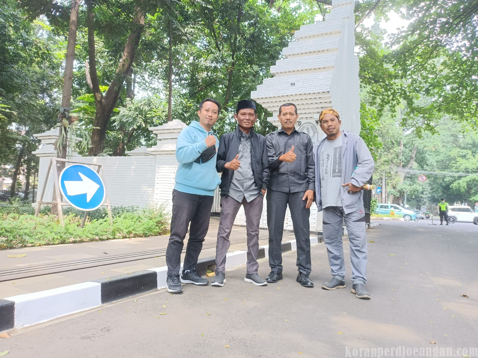 Solidaritas Pekerja Warga RW 30 Perum Griya Hasanah Kertamukti Soroti Kewajiban Pengembang Bangun Drainase