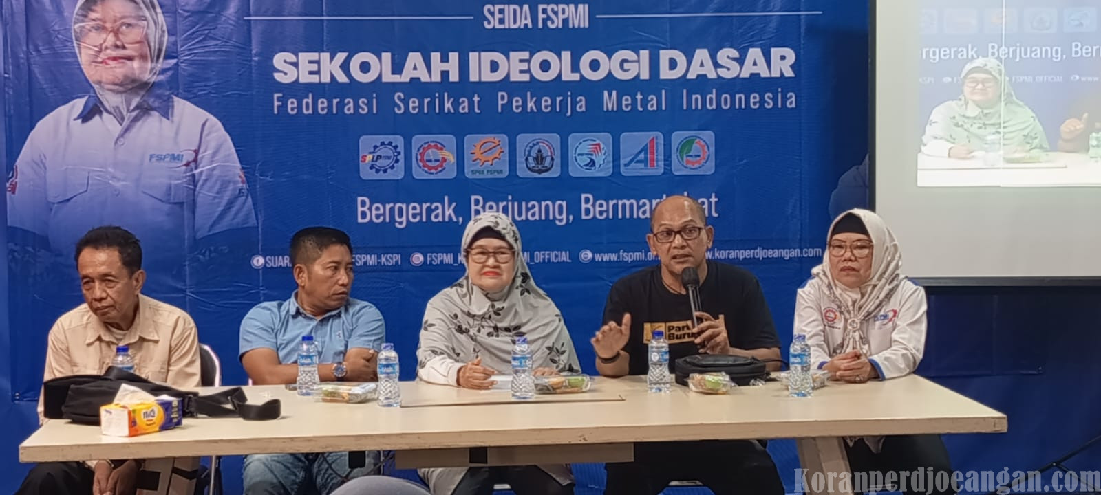 Perkuat Kualitas Kepemimpinan dan Peran Strategis Buruh Perempuan, FSPMI Gelar Sekolah Ideologi Dasar