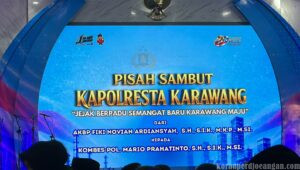 Jejak Berpadu, Semangat Baru: Ramli Hadiri Pisah Sambut Kapolresta Karawang