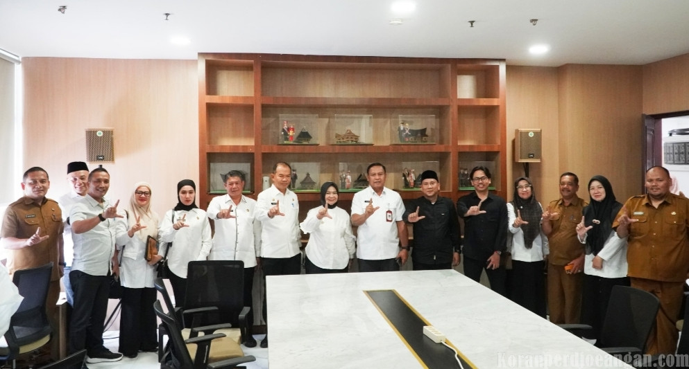 FMKBB Bersama Pemkab Langkat dan Satgas PRR Nasional Bahas Percepatan Bantuan Korban Bencana Banjir