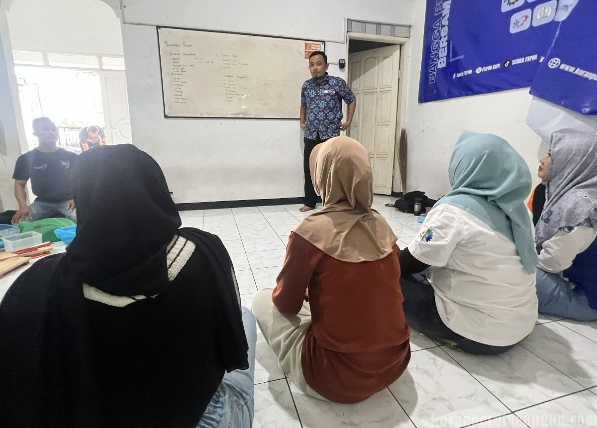 PUK SPAMK FSPMI PT SAMI TF Dorong Anggota Bangun Jiwa Wirausaha