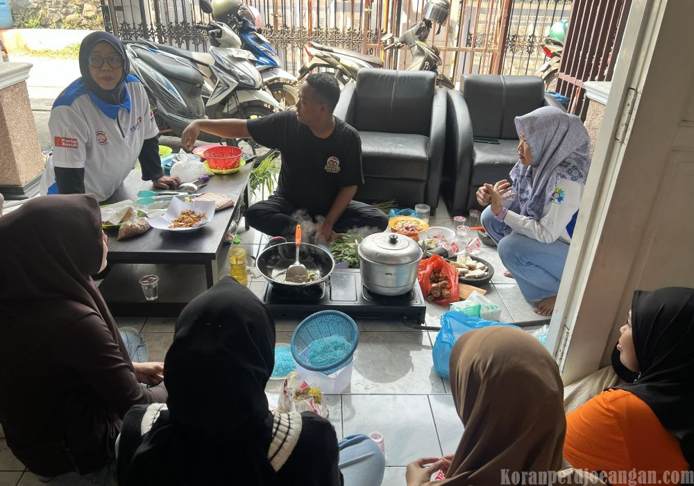 PUK SPAMK FSPMI PT SAMI TF Gelar Pelatihan Memasak untuk Tingkatkan Keterampilan Anggota