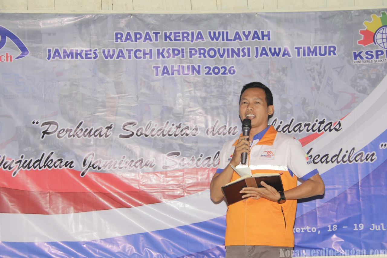 Rakerwil Jamkes Watch Jatim, Ketua DPD Jamkes Watch Tuban Dorong Percepatan UHC dan Benahi Persoalan Rujukan Pasien