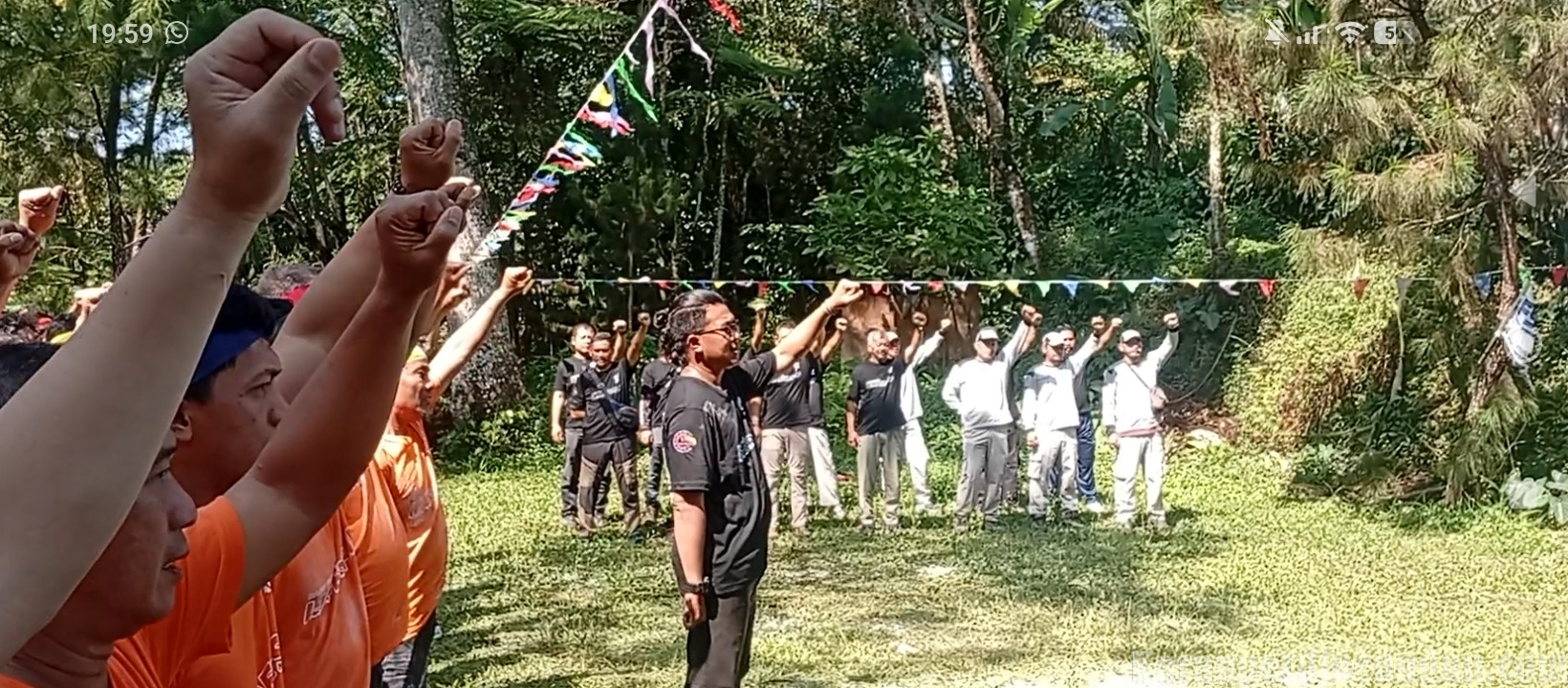 Kami Cinta Negeri Ini, Tapi Benci Dengan Sistem yang Ada Menggema Saat Penutupan LDK Serikat FSPMI PT HMMI