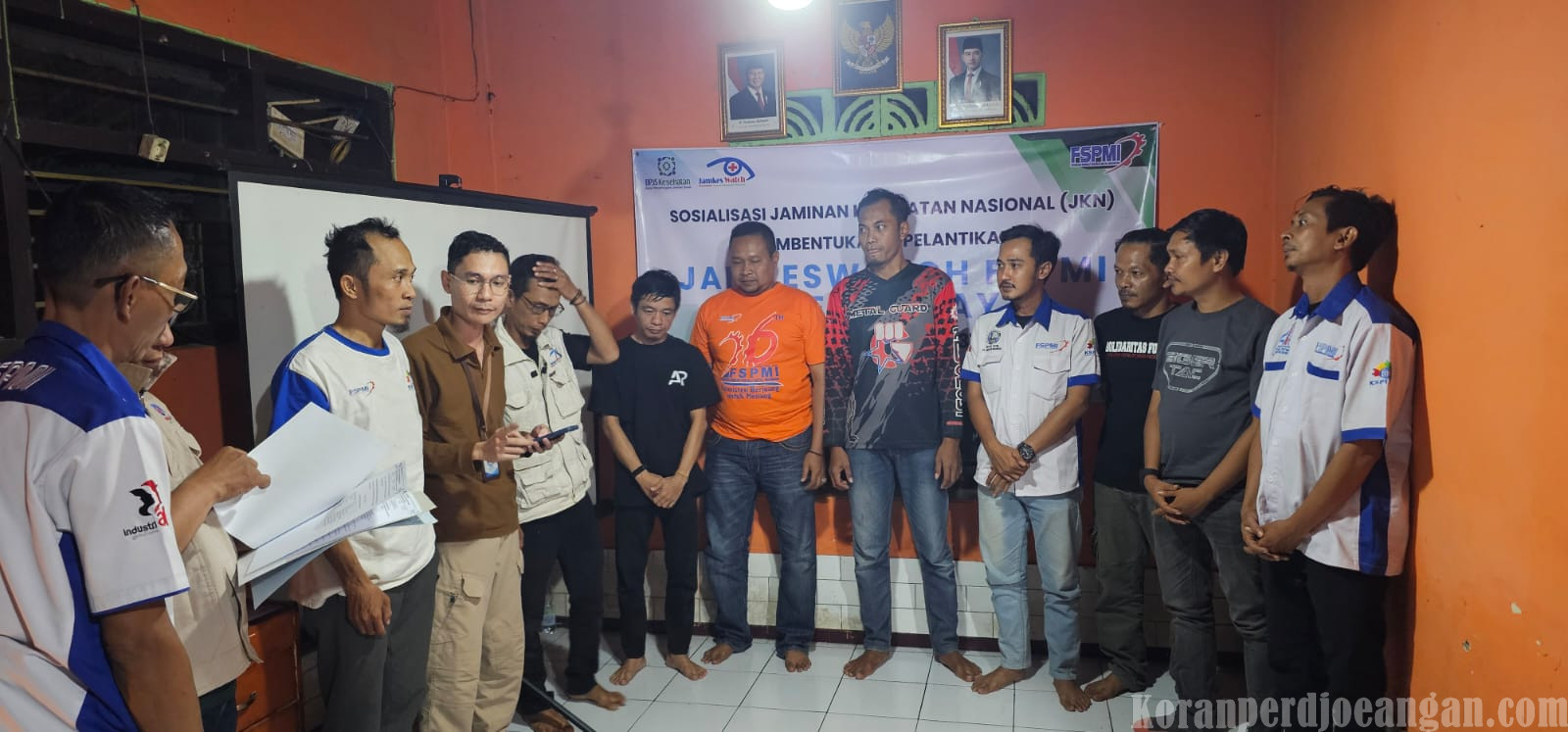 Jamkeswatch FSPMI Cirebon Raya Resmi Dikukuhkan, Siap Kawal Hak Jaminan Kesehatan Buruh