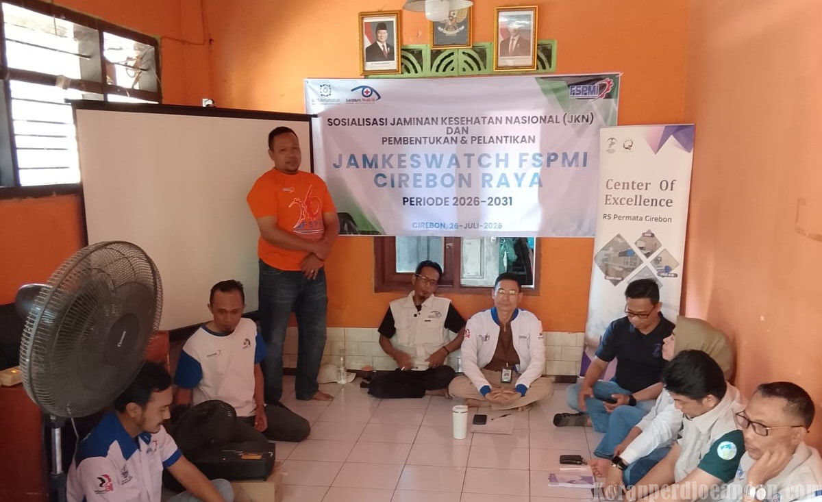 Ketua PC SPLP FSPMI Cirebon Raya Imron Dukung Penuh Penguatan Peran Jamkeswatch untuk Perlindungan Kesehatan Pekerja