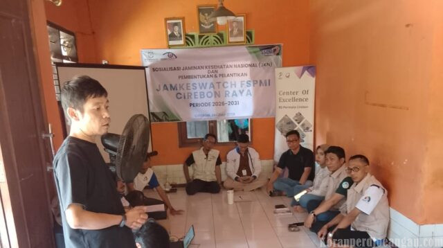 Ketua PC SPAI FSPMI Cirebon Raya Agus Riyanto: Jamkeswatch Solusi Nyata Kawal Hak Kesehatan Buruh dan Rakyat