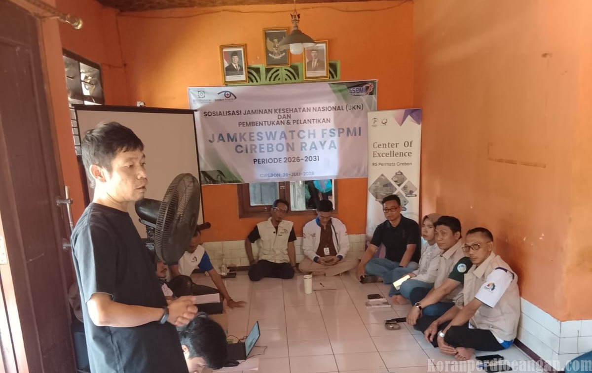 Ketua PC SPAI FSPMI Cirebon Raya Agus Riyanto: Jamkeswatch Solusi Nyata Kawal Hak Kesehatan Buruh dan Rakyat