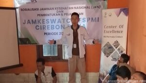 Seknas DPN Jamkeswatch FSPMI Heri Irawan Tekankan Pentingnya Militansi dan Edukasi Kesehatan pada Pengukuhan Jamkeswatch Cirebon Raya 2026–2031