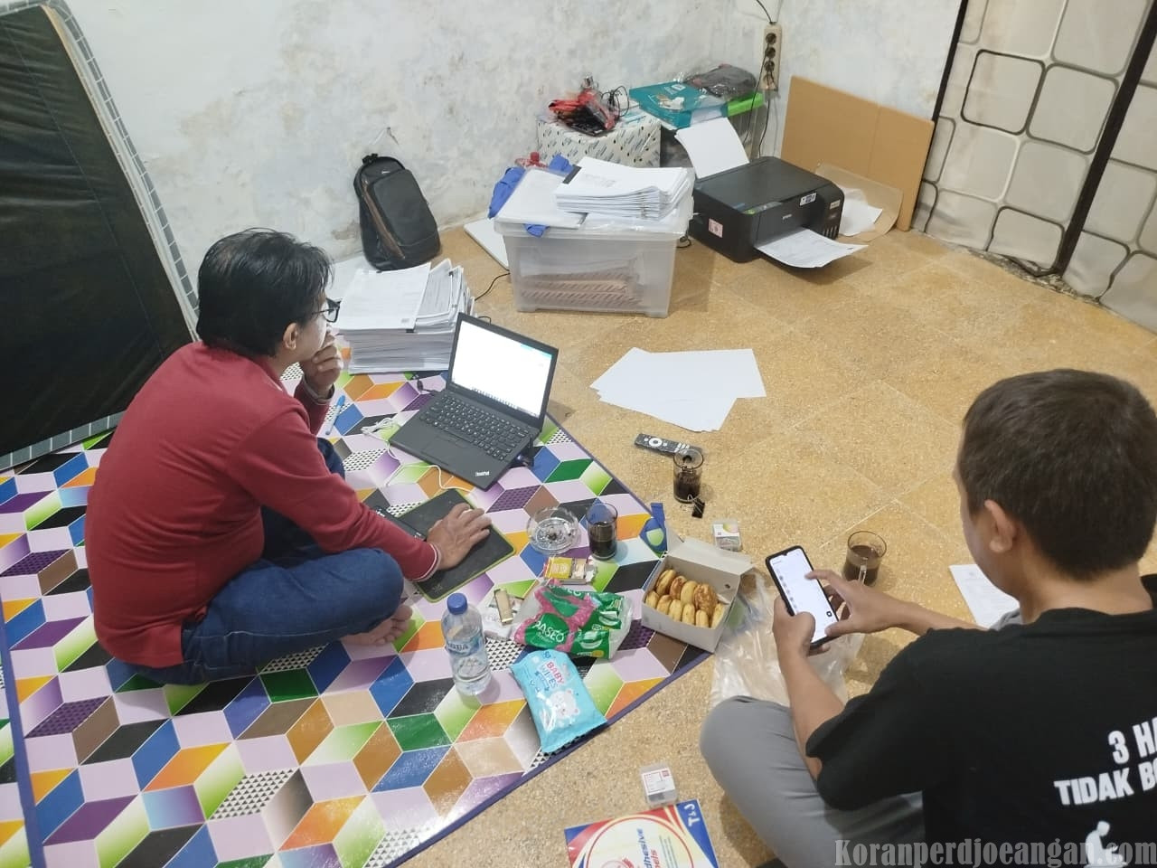 Serikat Pekerja FSPMI PT Haleyora Powerindo Siapkan Ratusan Dokumen Jelang Mediasi Ketiga