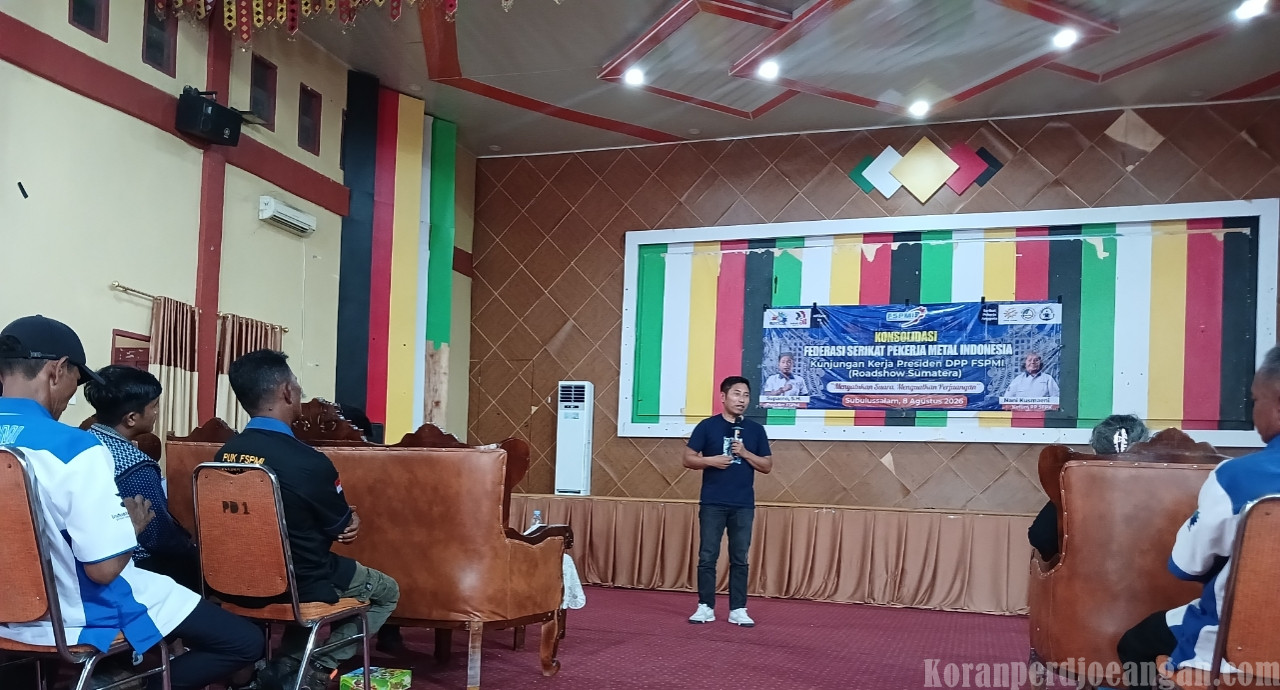 Presiden FSPMI Suparno dan Jajaran DPP FSPMI Konsolidasi di Subulussalam, Serukan Penguatan Perjuangan Buruh Perkebunan
