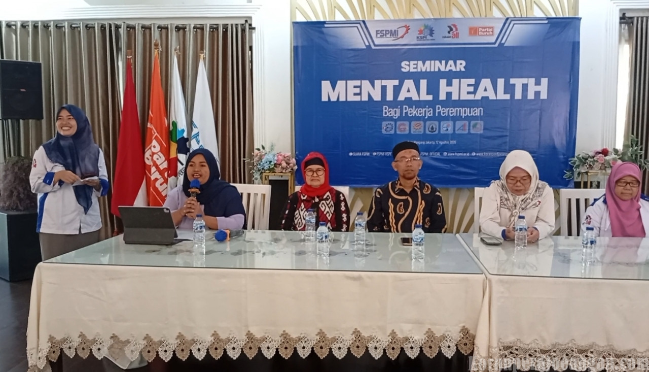 Seminar Mental Health: Kesehatan Mental Pekerja Perempuan Harus Masuk dalam PKB