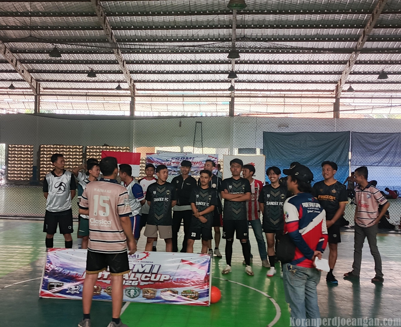 Serikat Pekerja FSPMI PT Pou Yuen Indonesia Adakan Turnamen Futsal Guna Mempererat Solidaritas