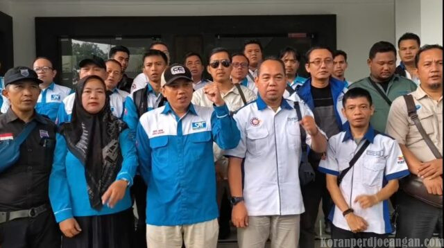 Konferensi Pers KSPI Usai Audiensi dengan DPRD Jabar