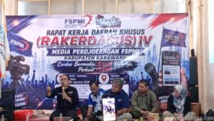 Media Perdjoeangan Karawang Gelar Rakerdasus IV