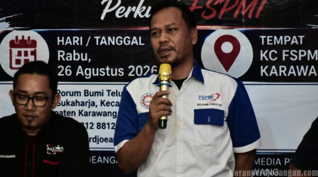 Ketua FSPMI Karawang Dorong Isu Outsourcing dan K3 Lebih Gencar Disuarakan Media Perdjoeangan
