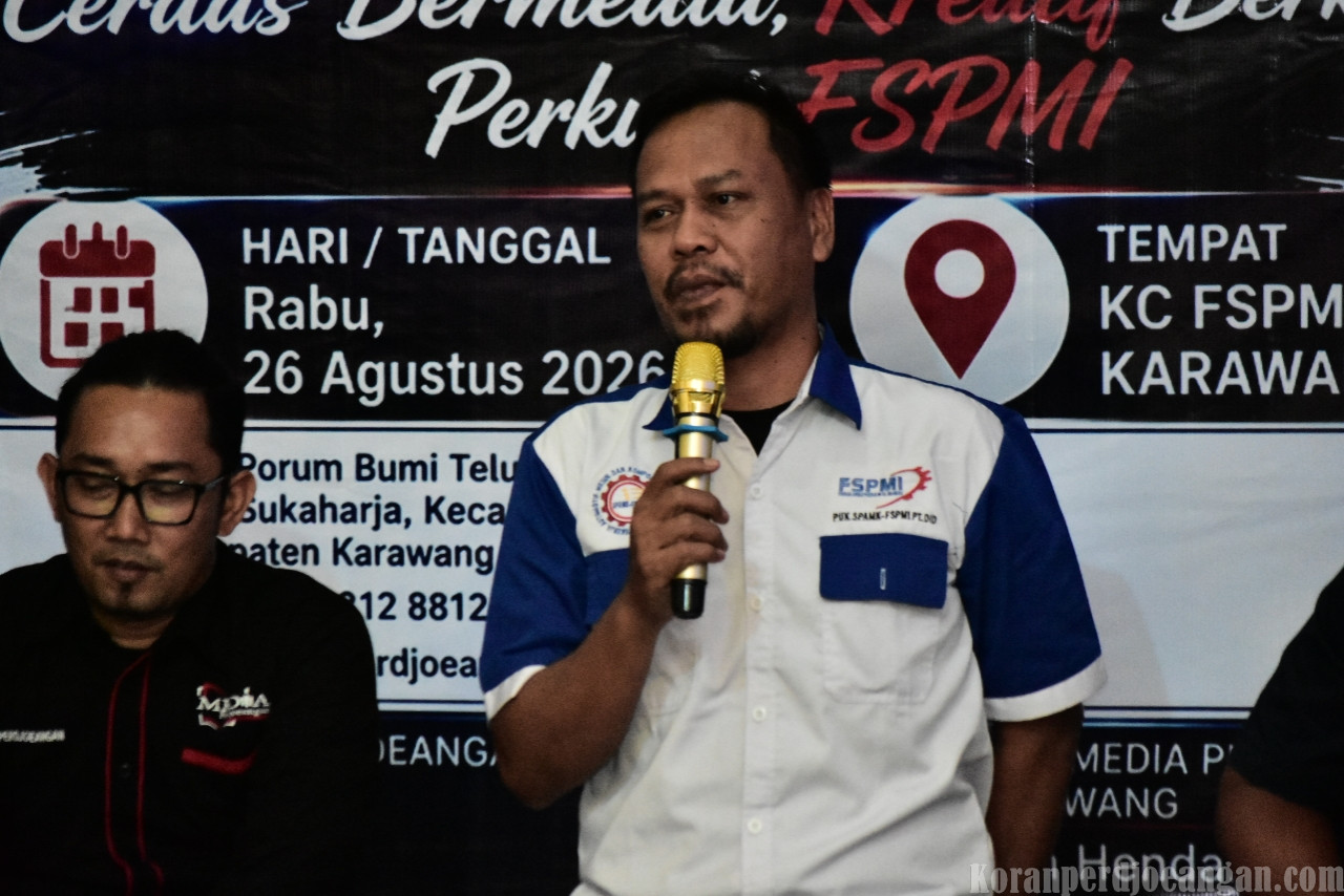 Ketua FSPMI Karawang Dorong Isu Outsourcing dan K3 Lebih Gencar Disuarakan Media Perdjoeangan