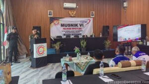 Purna Tugas di MUSNIK VI, Ketua FSPMI PT KICI Tekankan Perjuangan Cerdas dan Bermartabat