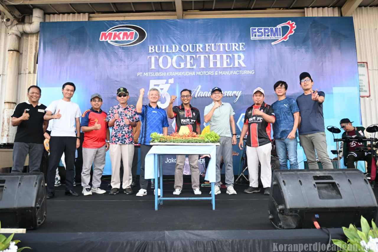 Tasyakuran HUT ke-53 PT Mitsubishi Krama Yudha Motors and Manufacturing