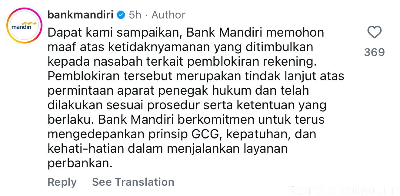 Ketika Uang di Rekening Ikut Diperiksa Negara
