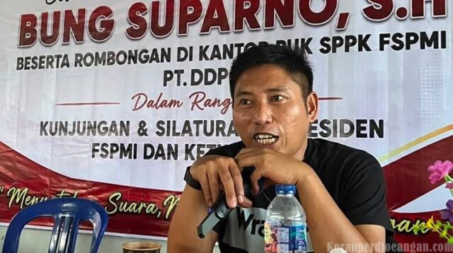 Presiden FSPMI Mulai Road Show Sumatra di Bengkulu, Sapa Anggota Serikat FSPMI PT DDP