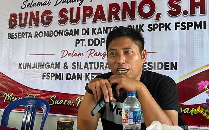 Presiden FSPMI Mulai Road Show Sumatra di Bengkulu, Sapa Anggota Serikat FSPMI PT DDP