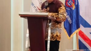 Sekretaris PUK SPAMK FSPMI PT Fujita Indonesia Sampaikan Laporan Pertanggungjawaban Kepengurusan